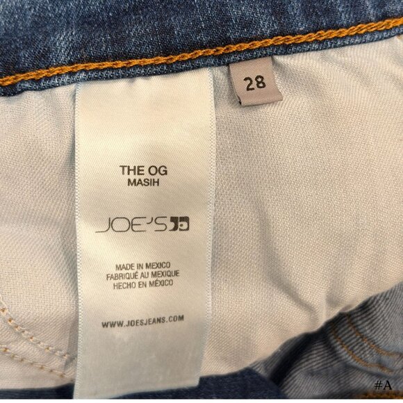 Joe's Jeans The Og Masih Straight Ankle Jean, Size 28 - Picture 4 of 5
